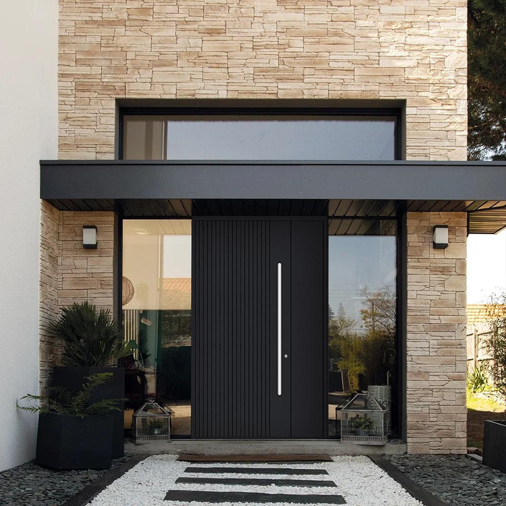 SKATE aluminum entry door
