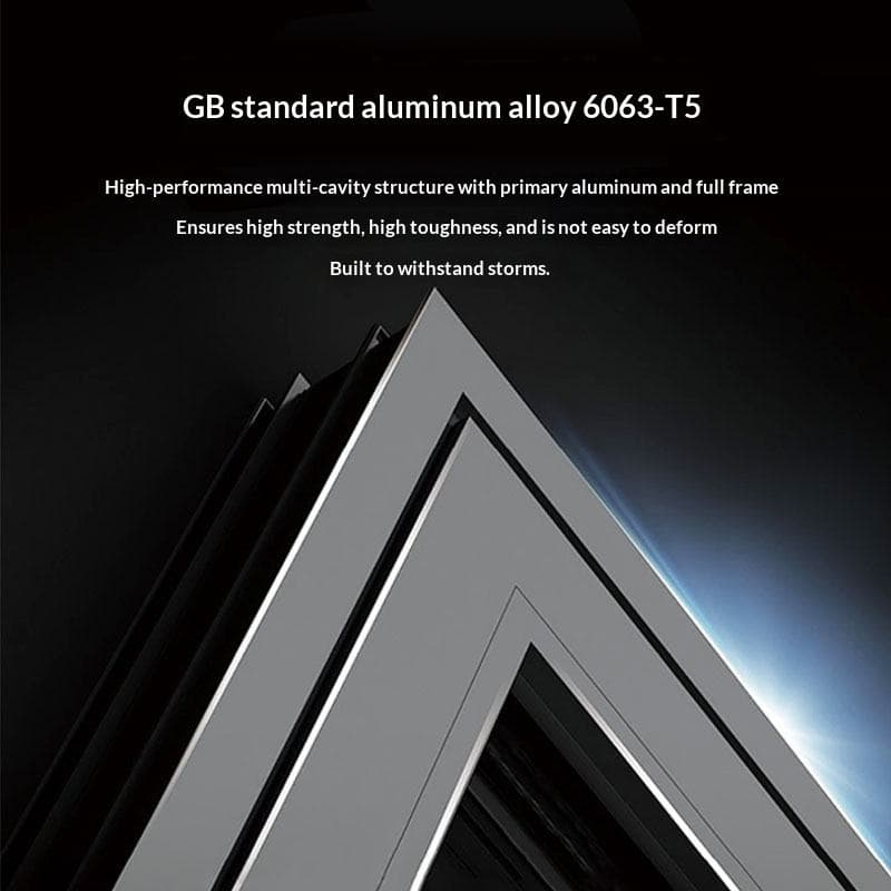 SKATE aluminum tilt-and-turn window